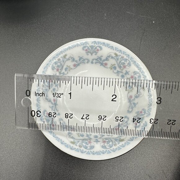 Vintage Floral Creamer Sugar Set With Butter Pats Liling China 80s 90s - Picture 4 of 13